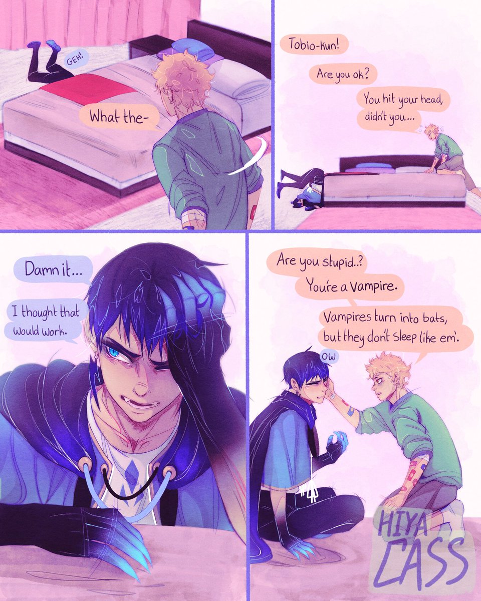[ HQ ] Vampire Kageyama AU🦇 