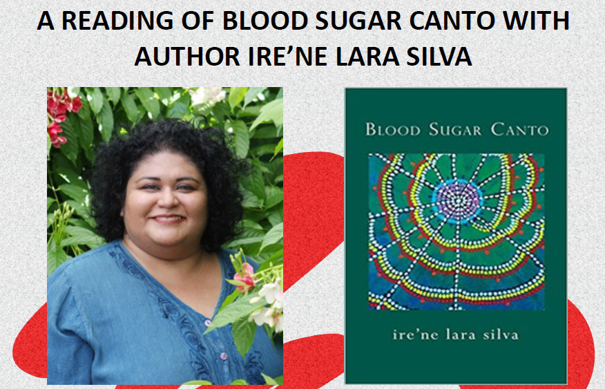 UCSBLitAndMind's tweet photo. Join UCSB's Medical Humanities Book Club for a reading of Blood Sugar Canto by ire’ne lara silva 6/28 at 4:30pmPST! The reading will be followed by a panel discussion focusing on how the sciences and the arts can both contribute to healing. Register here: https://t.co/NRIiKKvYzO https://t.co/mFMoWJQoHK