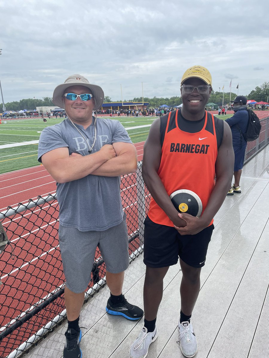 Keean Paul after launching the disc 137’ 2” to finish 7th at the Group 2 Championships. <a href="/bengalpride67/">John Germano</a>