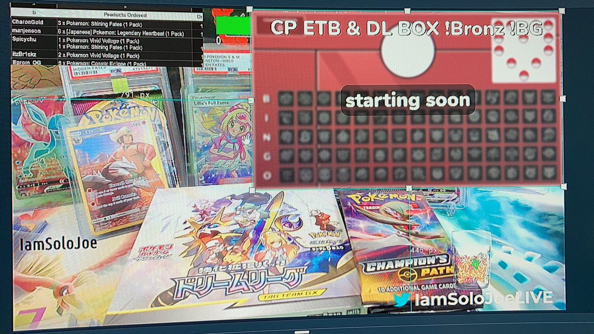 IamSoloJoeLIVE's tweet photo. Holy smokes!!!! CP and DL BOX TO ONE BINGO WINNER!! Still time to join hurry ! @bronzgod321 you legend thank you for blessing us!!!

https://t.co/SHctJaoWOd https://t.co/efvPrhF2rB