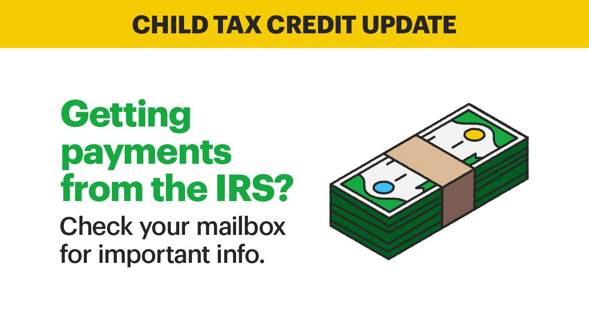 H R Block On Twitter Recently Got A Letter From The Irs It Could Be Related To The New Child Tax Credit You Ll Find Info On Why The Credit Is Happening How Much