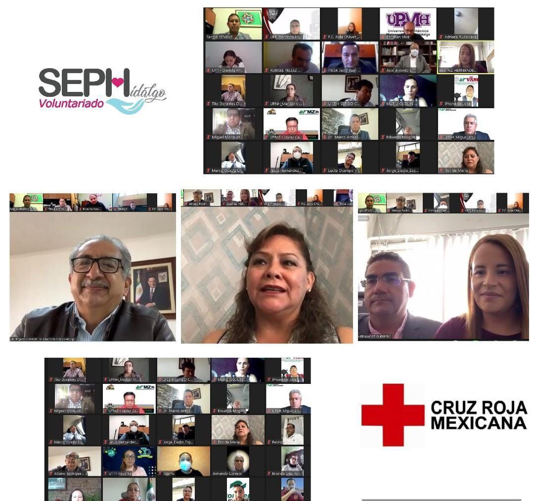SEPHidalgo's tweet photo. Con gran sentido altruista y siguiendo el ejemplo del Gobernador @omarfayad, dimos inicio a la colecta de la #CruzRoja en las instituciones de educación media superior y superior en el Estado de Hidalgo. https://t.co/eYFtdjYm9b