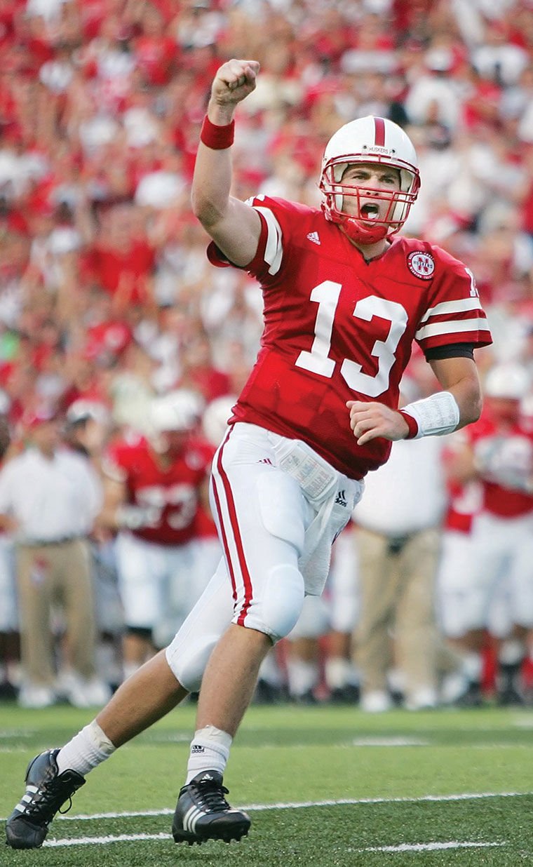 Random College Athletes on Twitter "Zac Taylor Nebraska, Quarterback