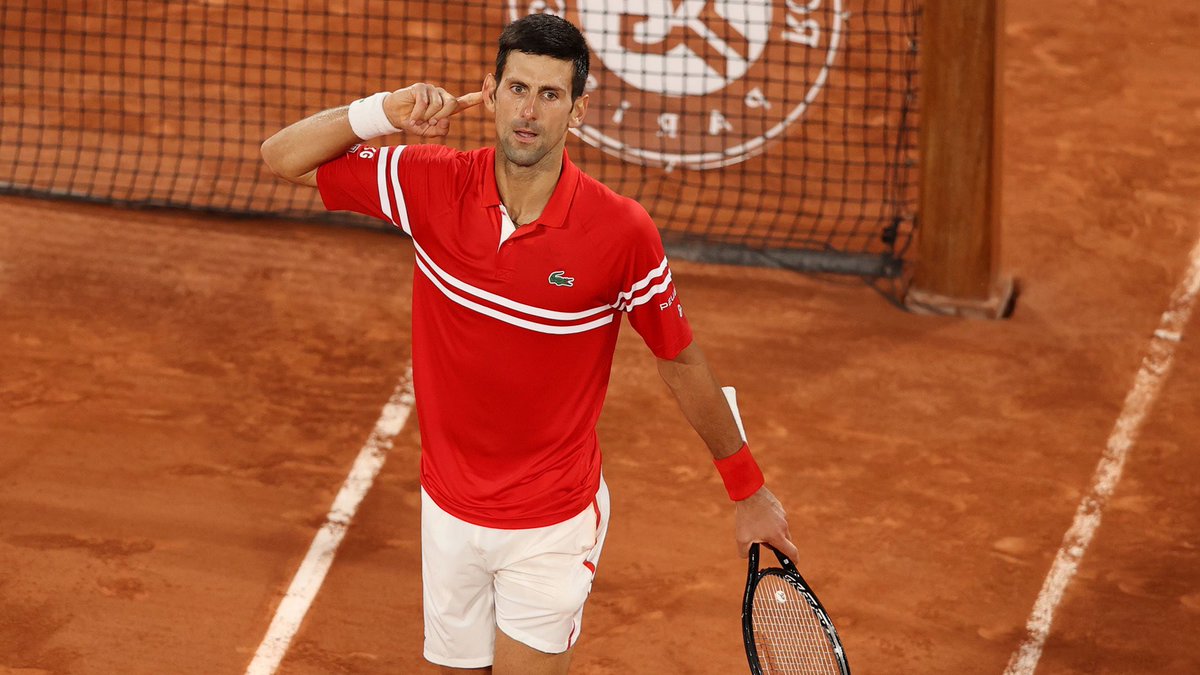 Harika bi maç seyrettik böyle iki mükemmel oyuncuyu izlemek büyük şans tabiki djokovic in kazanması ayrı bi mutluluk  #RolandGarros