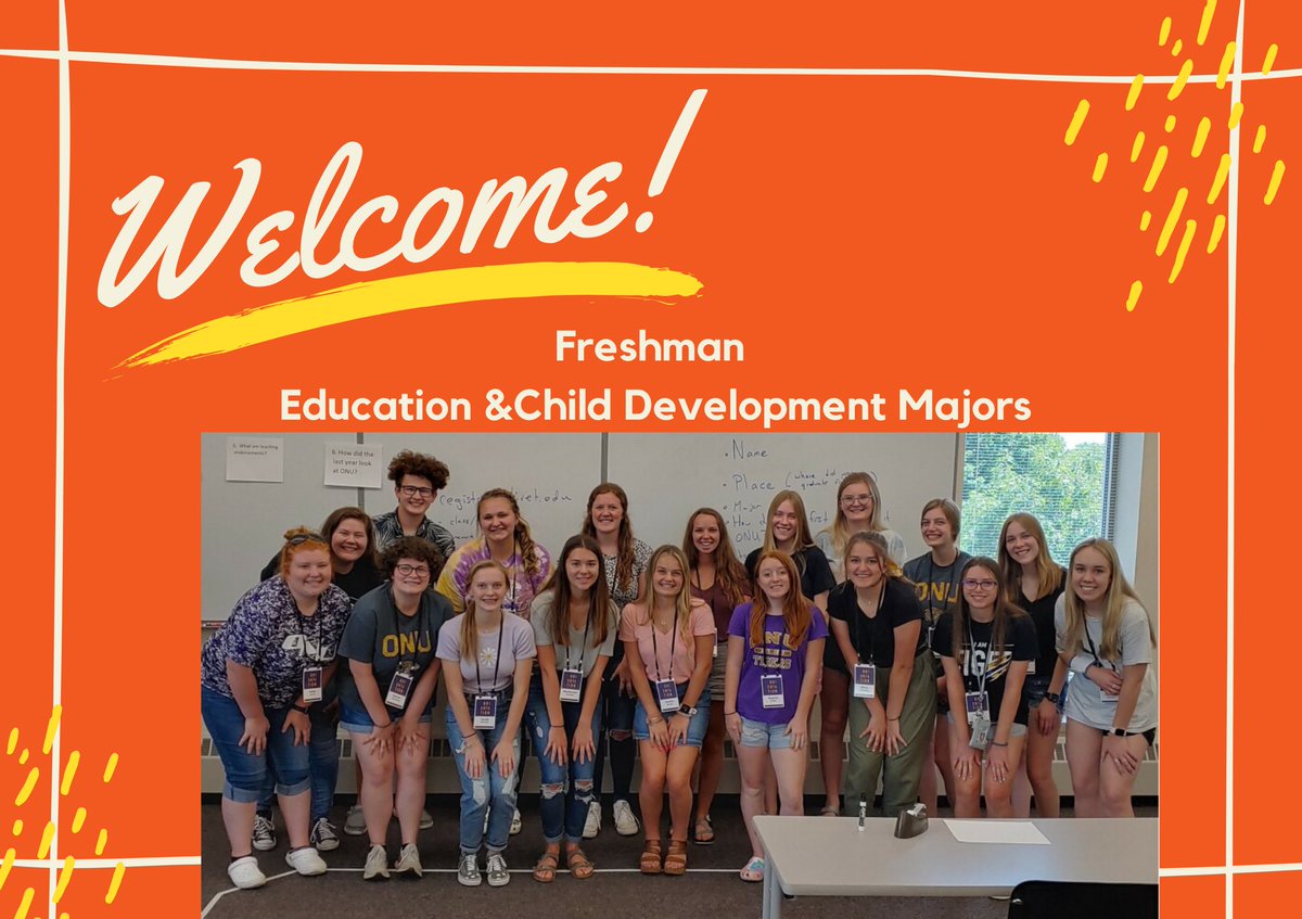 ONUEDU's tweet photo. We were thrilled to welcome this group of incoming freshman at orientation!  We know God has great plans for each of you. We are grateful to be a part of your ONU journey! https://t.co/oQfma8ctLW