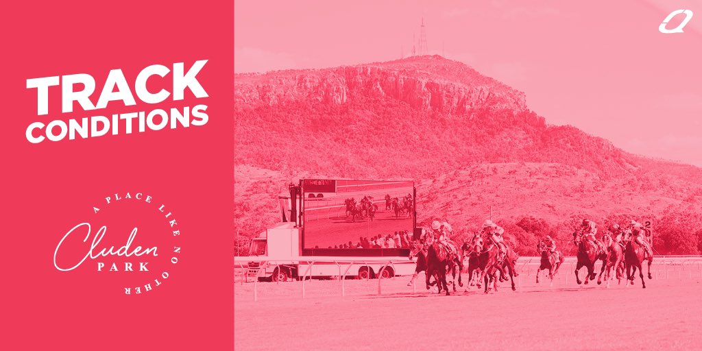 Track Conditions for @CludenPark today. 🐎Track Rating: Good 4 🛤️Rail: True Entire Course ☀️Weather: Overcast 💧 Irrigation: Nil last 24hrs, 18mm last 7 days 🌧️Rainfall: Nil last 24hrs, 2mm last 7 days 💰Best Bet: R4,N4 #QLDisRacing 🏇