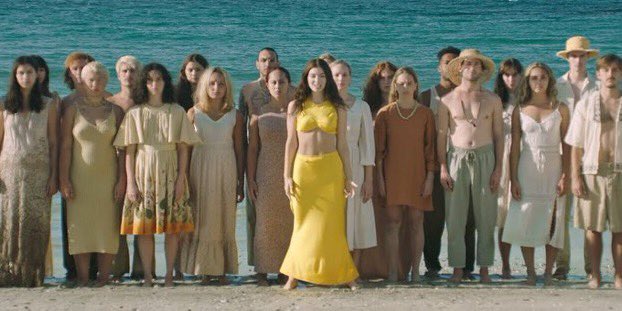 they're singing "put on your high silk hat and at the turned up cuff" after disney cabaret