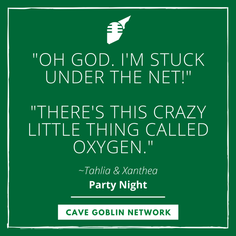 Just breathe. Survive. It's Cave Goblin Party Night.
🎙 🎲 🎮

Join the fun! 👉 cavegoblins.com/discord