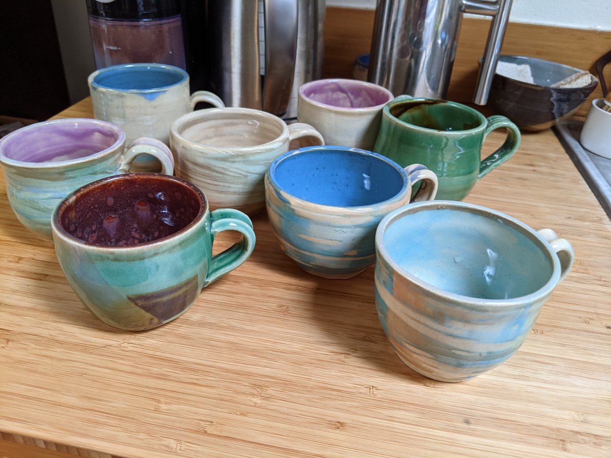 CookieJarPotter's tweet photo. For PDX locals, my pottery on sale in the wild! 

I'm working with some awesome AAPI folks in #portlandcaphe and mp.hammer &amp; this coming Wednesday you can get a bundle including one of my mugs, coffee beans, a phin &amp; instructional art on how to use your phin - $60 for the bundle https://t.co/f66zw073jg