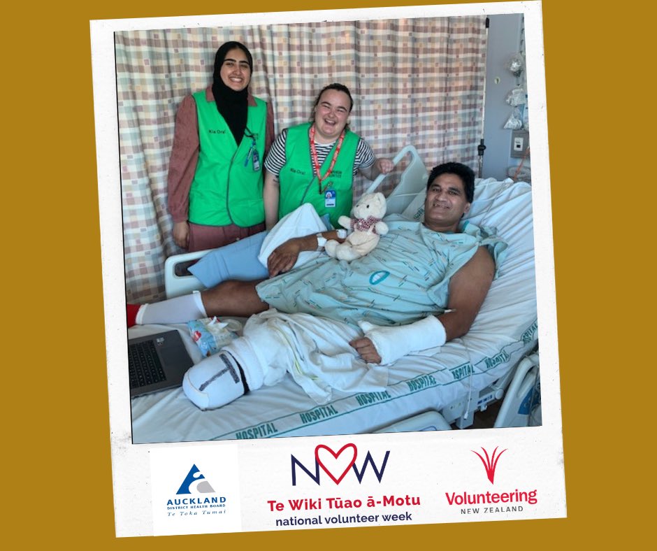 The whole volunteer team has been there through the ups and downs of my journey to talk to me nearly every day and help keep my spirits lifted. 
Thank you! 

#NVW2021 #ADHB