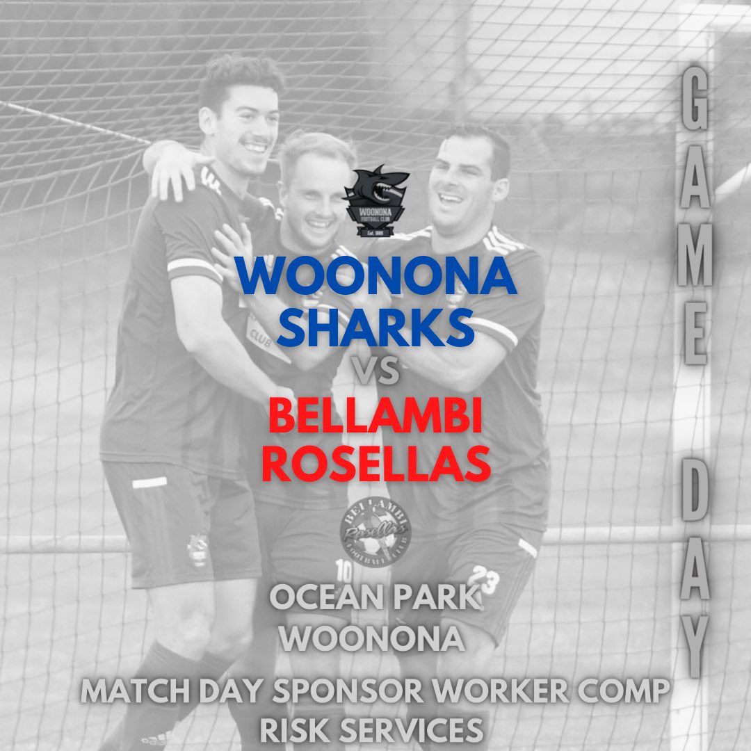 💥MATCH DAY💥•
🏆 IPL ROUND 12
📆 SATURDAY 12 JUNE
🆚 Woonona Sharks -v- Bellambi Rosellas 
⏰ YTH 10:30 | 2ND 12:30 | 1ST 14:30
📍 Ocean Park, Woonona 
#GoSharkies 🦈
