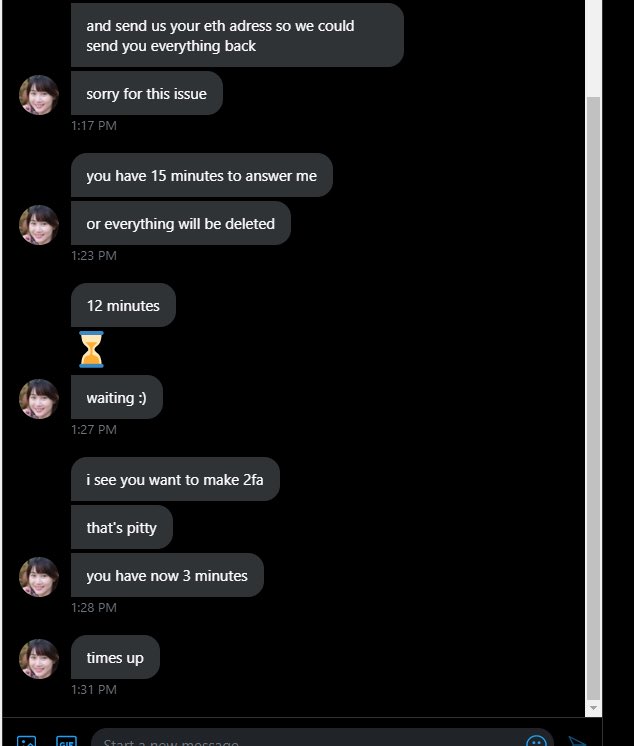 Be really careful out there I was dumb enough to not overlook this and open their SCR file and got my metamask swiped from à to Z all my tokens gone. They tried to access other app but my 2fa blocked them to. I’m an idiot don’t me an idiot like me and secure your shit.