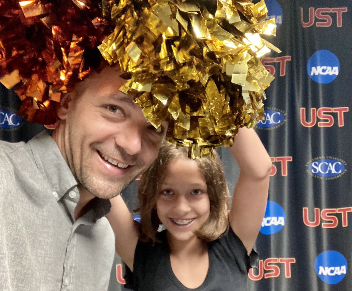 Coach_Nikola's tweet image. Who is more excited about @ust_spirit 📣 our new Cheer &amp;amp; Dance Program @USTAthletics ? #GotHair 🤔 #FutureCelts