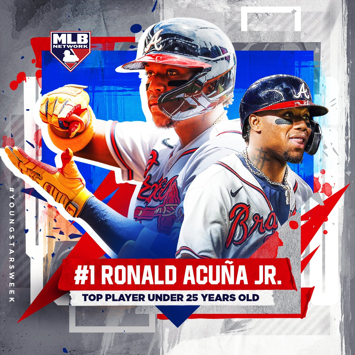 The fans have spoken!

<a href="/Braves/">Atlanta Braves</a> star <a href="/ronaldacunajr24/">Ronald Acuña Jr.</a> takes the #1 spot on our countdown of <a href="/MLB/">MLB</a>'s top players under 2⃣5⃣! #YoungStarsWeek