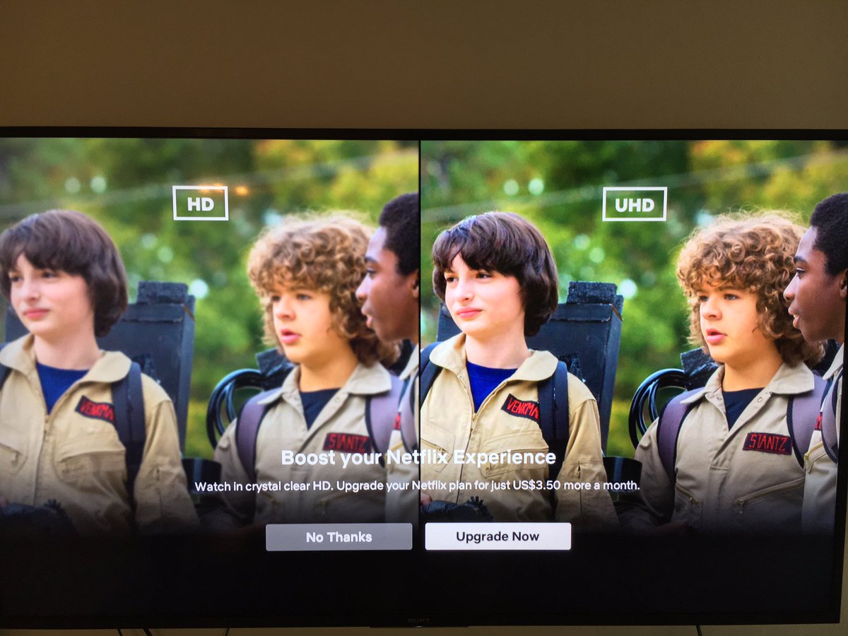 yaksemaj's tweet image. That just feels like downright filthy blackmail, Netflix.