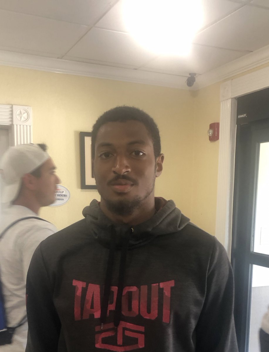 Kaleb has been an absolute joy to coach this week at the Bayou Bowl. 
<a href="/K_robtheK9/">Kaleb Roberts</a> 
@STFRDTROJANFB