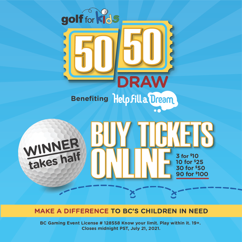 Victoria Foundation (@vicfoundation) on Twitter photo A fun way to support <a href="/HelpFillADream/">Help Fill A Dream</a>! Get your 50/50 tickets before July 21: ow.ly/yjfh30rKyAY A fun way to support <a href="/HelpFillADream/">Help Fill A Dream</a>! Get your 50/50 tickets before July 21: ow.ly/yjfh30rKyAY