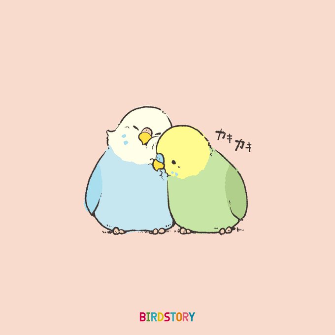 セキセイインコのtwitterイラスト検索結果