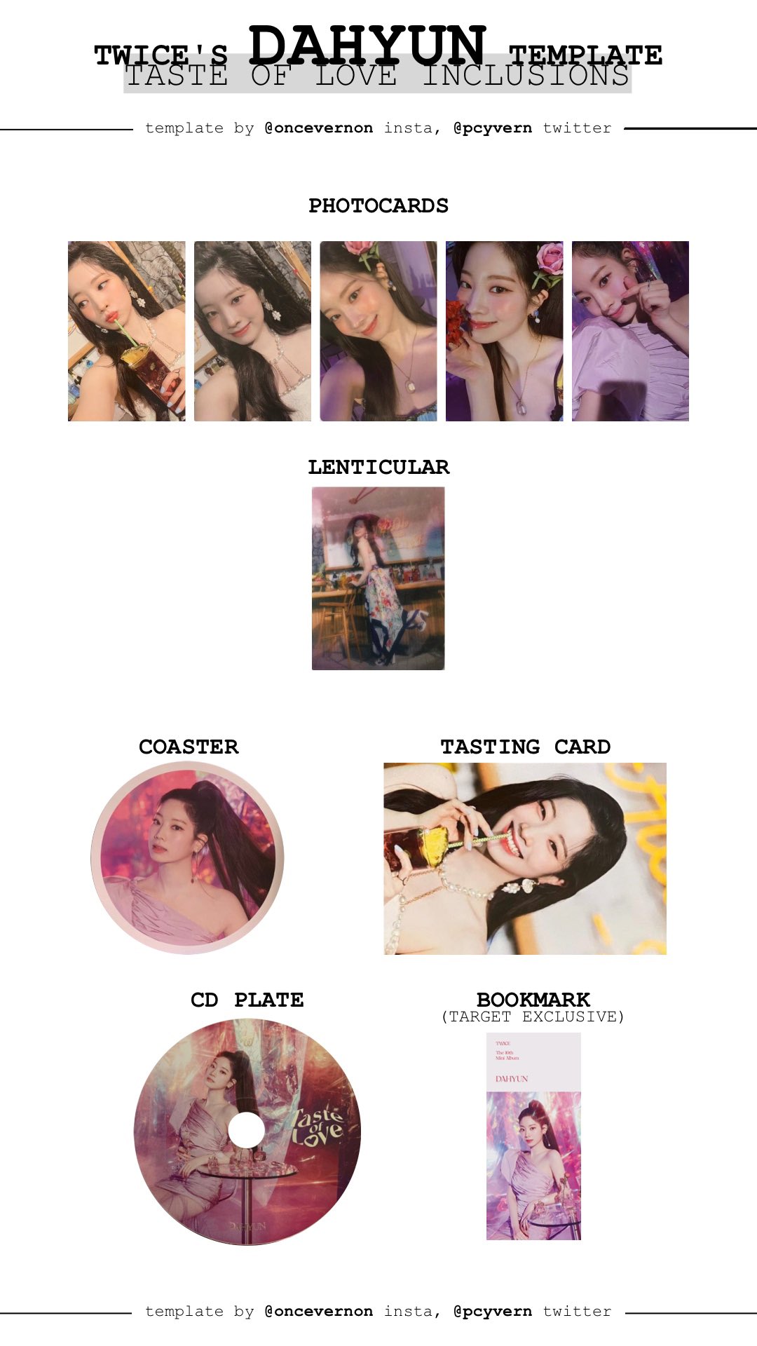 Bella No Twitter Twice Dahyun Chaeyoung And Tzuyu Taste Of Love Individual Member Templates With Photocards And All Other Inclusions T Co Nu9unaqgdn Bella No Twitter Twice Dahyun Chaeyoung And Tzuyu Taste Of Love Individual Member Templates With Photocards And All Other Inclusions T Co Nu9unaqgdn