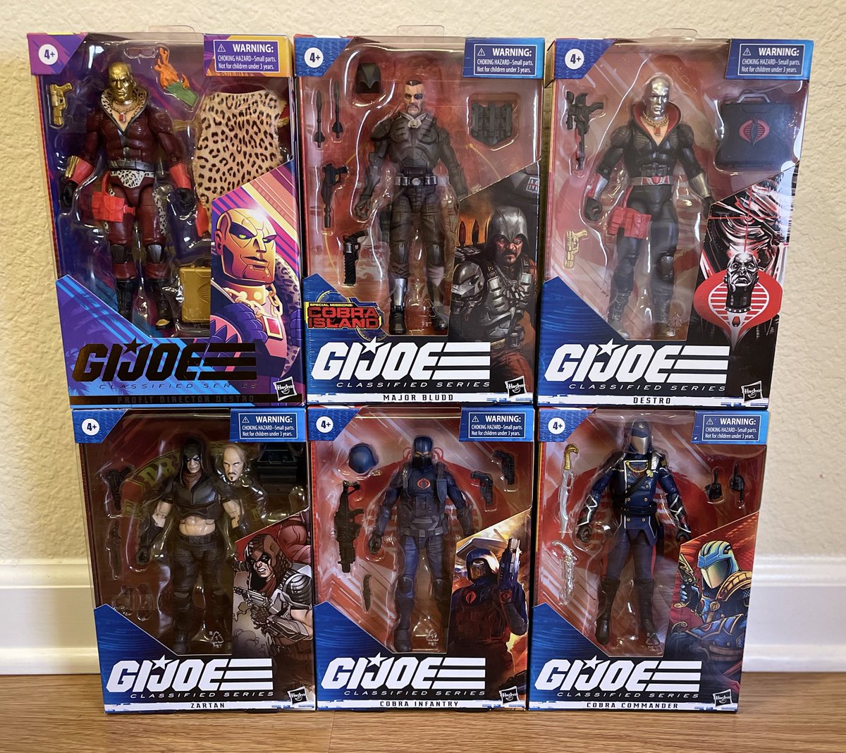 tf_basement's tweet photo. 👀 VILLAIN G.I. JOE 6 PCK
#gijoe #zartan #destro #cobrainfantry #cobracommander #majorbludd  #actionfigures #CollectorsHelpingCollectors #collectibles https://t.co/XNcG6WulDj