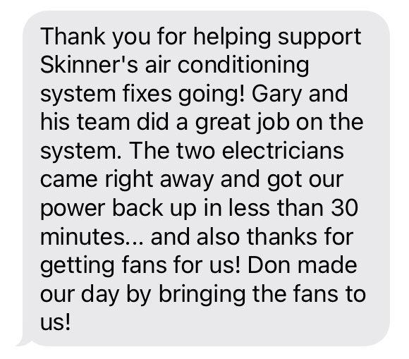 DistrictOperat1's tweet photo. Steamfitters, electricians, and drivers; oh my! Thank you, @SCHLCEO13 for recognizing the work that goes on behind the scenes to make a school run! #OPSProud #DOSStrong #ItTakesAVillage #GraceReceived https://t.co/6rv2Dh9RZS