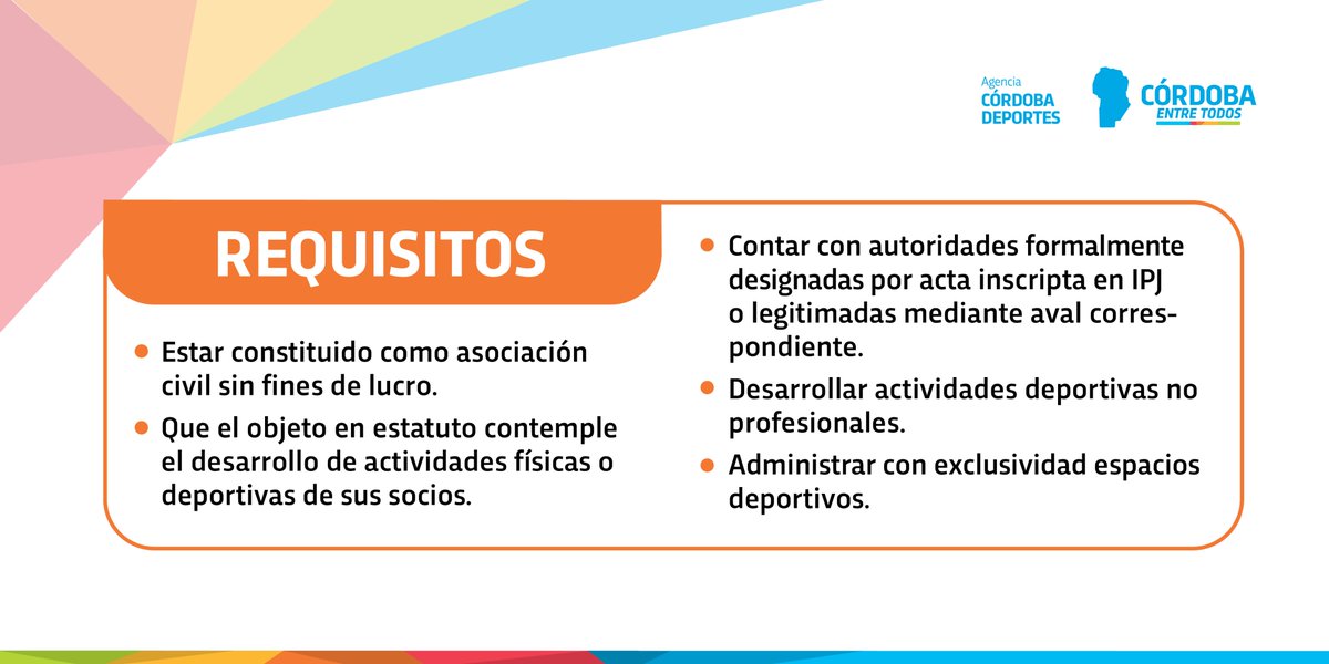 El <a href="/gobdecordoba/">Gobierno de Córdoba</a> brindará una nueva asistencia económica a clubes. Se trata de $25.000.000 destinados a 500 instituciones deportivas de todo el territorio provincial, quienes recibirán un subsidio no reintegrable de $50.000.
Nota completa:  bit.ly/SubsidiosClube…