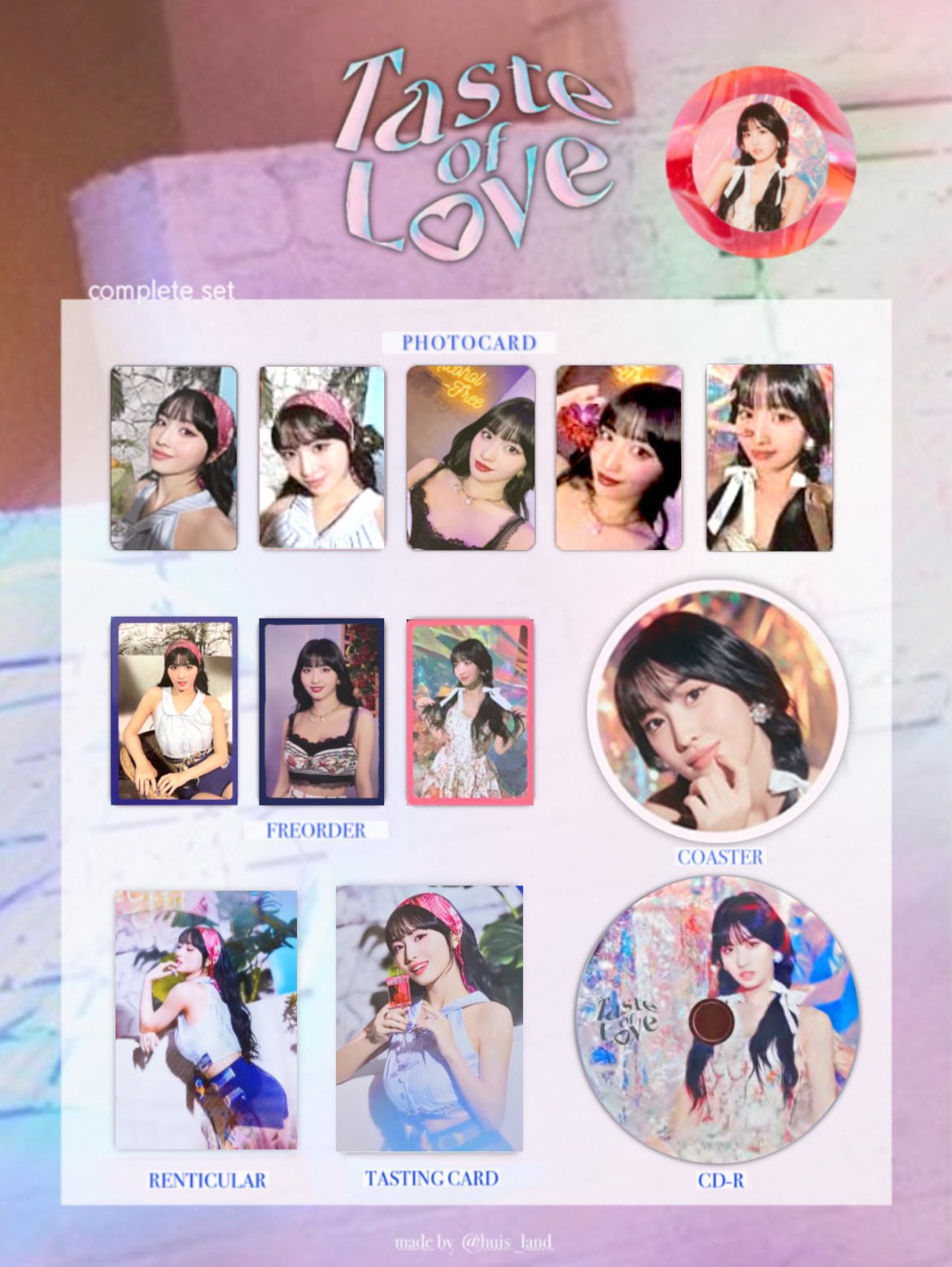 Hund 임나연 イムナヨンセンイル配布中 Taste Of Love トレカリスト 保存 Rt いいね お気持ちフォロー 他メンバーリプです Twice Taste Of Love 트와이스 List トレカ一覧 ナヨン ジョンヨン モモ サナ ジヒョ ミナ ダヒョン