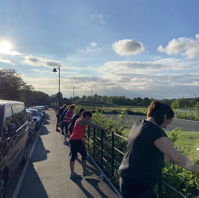 SarahJSpall's tweet photo. Had another Session with @WellesleyRunner last night which was very pleasant if a tad warm. Nice to talk to Roo keeping us back runners company as we plodded along. Nice walk home via the pub. Takes me to 423 miles for my #RunLeJog challenge. #MercerActive #ThisGirlCan #C25K https://t.co/CDOyTrvPHX