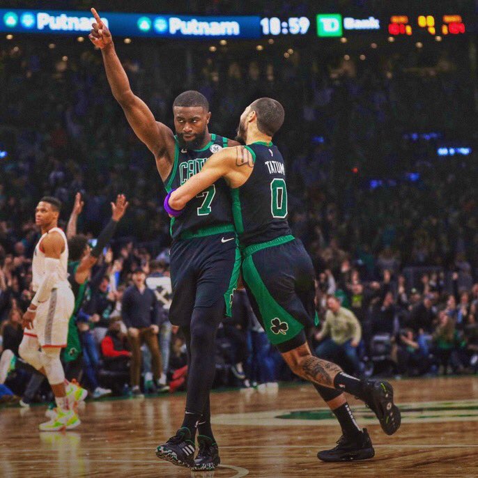 RT if you already miss Jayson Tatum and Jaylen Brown ☘️☘️