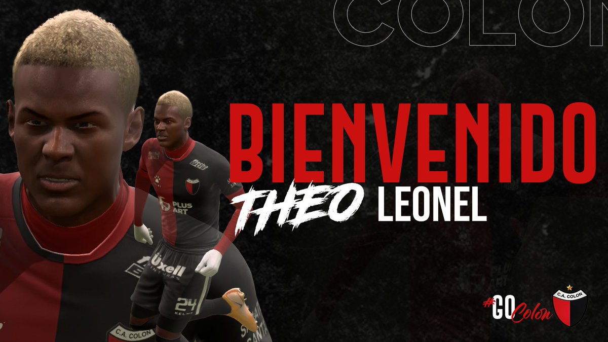 #MercadoIESA // #PS4 

Presentamos al tercer refuerzo 

Le damos la bienvenida a <a href="/TheoLeonell/">Theo Leonel</a>, stopper que se suma al equipo para aportar su jerarquía y solidez defensiva.

¡Bienvenido al más grande de Santa Fe Theo!

#VamosColón🔴⚫