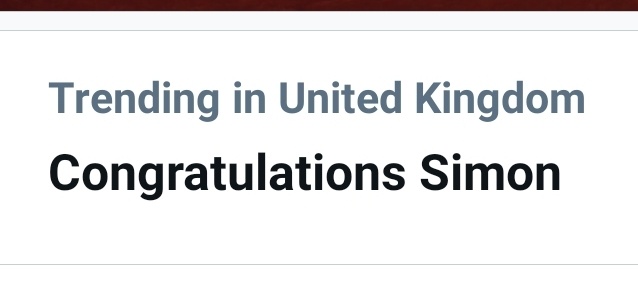 DianeHaywood71's tweet photo. When @simonmayo is trending!! We did good #DrivetimeGang - we thought we'd lost what we loved, but like a Phoenix rising from the ashes, our Radio Family came back to us.
Congratulations Mr M from all of your Twitter and Facebook followers
#MBE #CongratulationsSimon https://t.co/DpeuTNwAzH