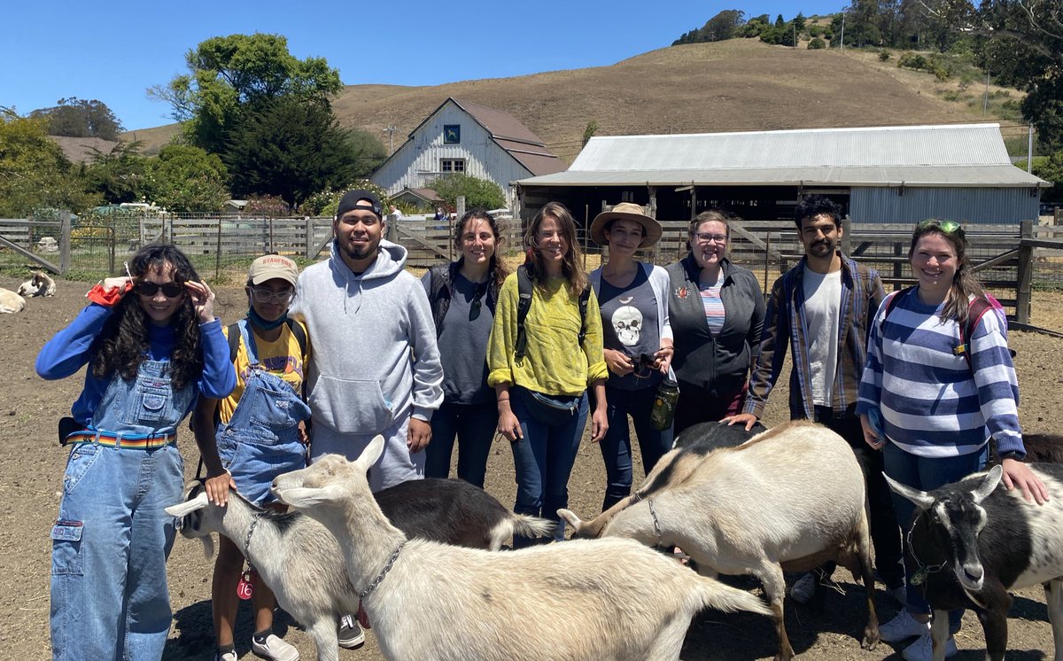 Great lab trip to a goat farm today