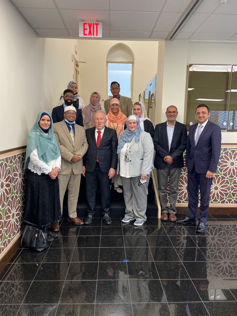 TC_VasingtonBE's tweet photo. Ambassador @HMuratMercan visited Islamic Society of Boston Cultural Center @isbcc today and was briefed about the activites of the Center. Heartfelt thanks to ISBCC Board Members for their warm hospitality. @KhalilAbdur @TRConsulBoston https://t.co/RUS1iLHE03