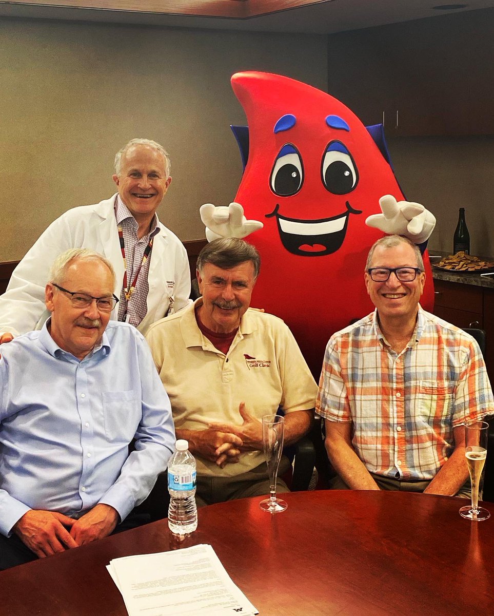 marrowonthemove's tweet photo. Today we honor our BMT Legend Award recipient, Dr. Arne Slungaard!  

He has been at @umntwincities for 47 years, 37 of them as #BMT faculty! He is retiring this month. 

Please help us thank Dr. Slungaard for his decades of patient care, research, and leadership! ❤️ https://t.co/ptuQ1InGu6