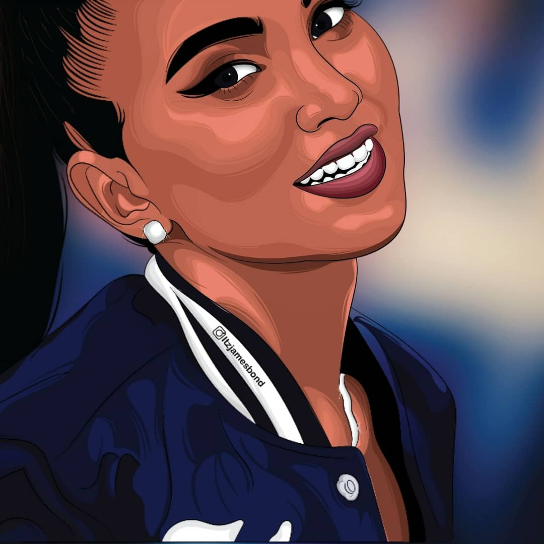itzjamesbondE's tweet photo. "You cannot wait until life isn't hard anymore before you decide to be happy Just take courage and move on"
 just made this for @iamenisa
 ---
 muse : @iamenisa
Artwork by : @itjamesbond 
Time : 10hrs 
we'll love to create some artworks for you DM @CheedzArt
#iamenisha #art https://t.co/1tMCDj22mG