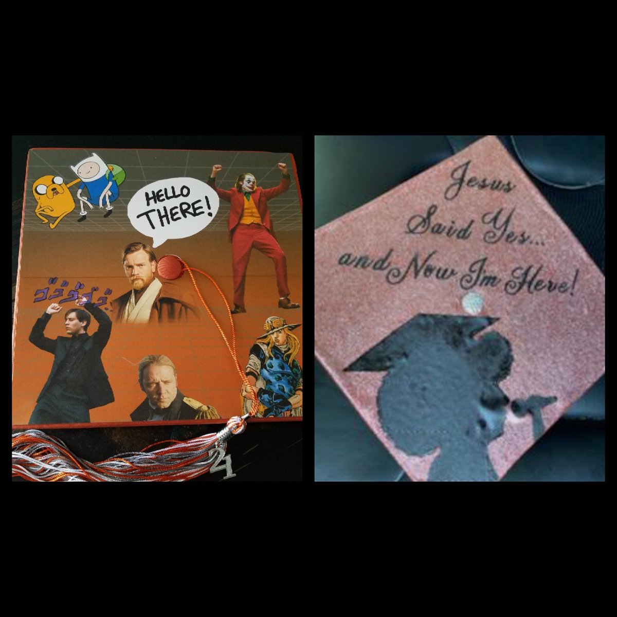 From the first day of high school to the last~Thank you @OrangeVistaHS for all of the love you poured into these two. We are forever grateful🧡 @ValVerdeUSD  #BetterMakeRoom #UCR #HowardU