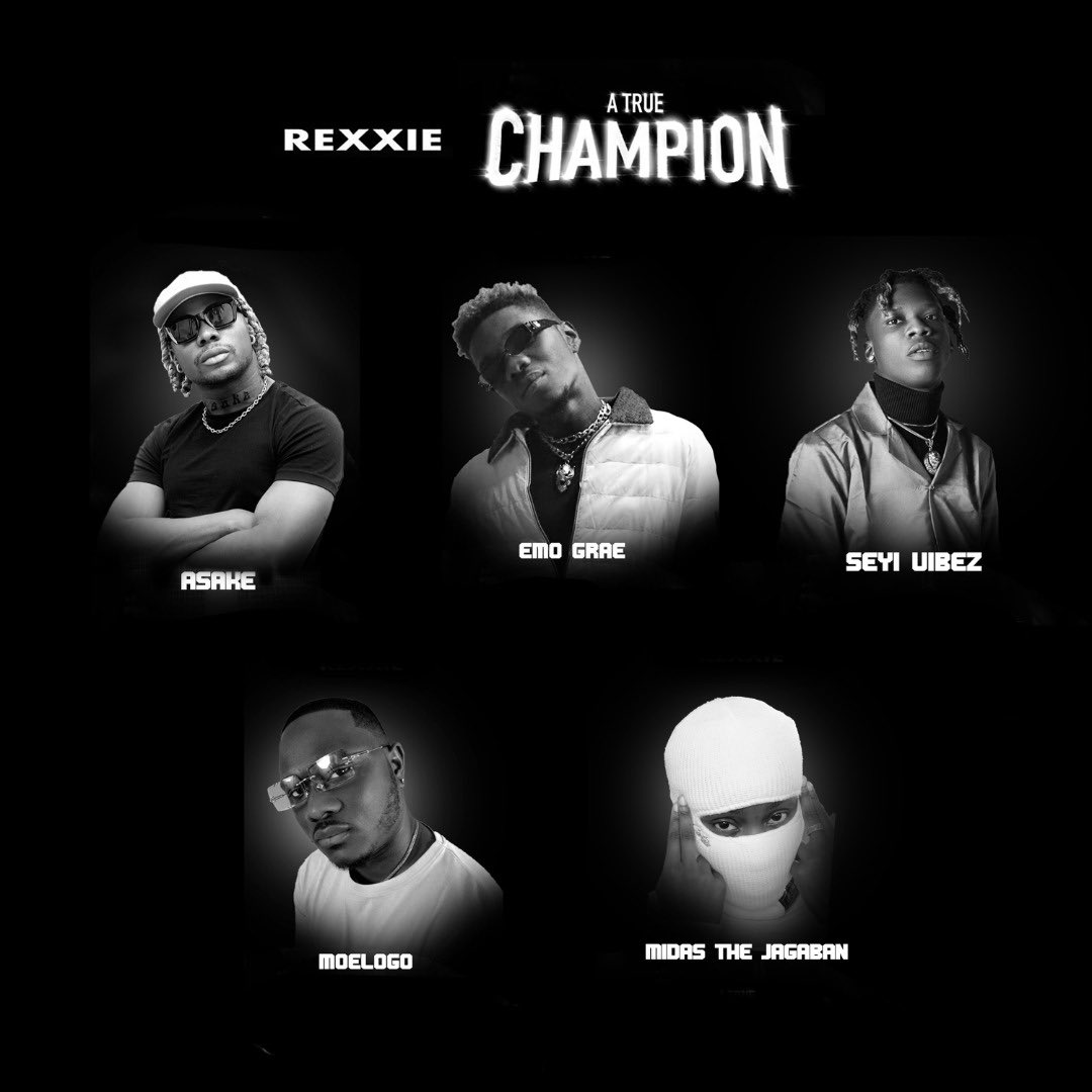 rexxiepondabeat's tweet photo. “There are so many players, but few champions” 🏆

Special thanks to every champion featured on this project! June 28TH , we feast! 
You can pre-order the album now,

https://t.co/CvIFIyOdbo

#ATrueChampion @atcthealbum https://t.co/8gD8XLxAJ4