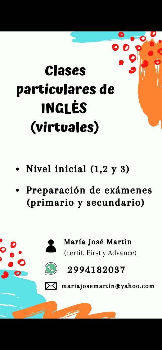 MajooMartin's tweet photo. Clases de Inglés‼ Por si alguien está interesadx o conoce a alguien que lo esté. Les agradezco si me ayudan a difundir🥰 https://t.co/F51irFNWe5