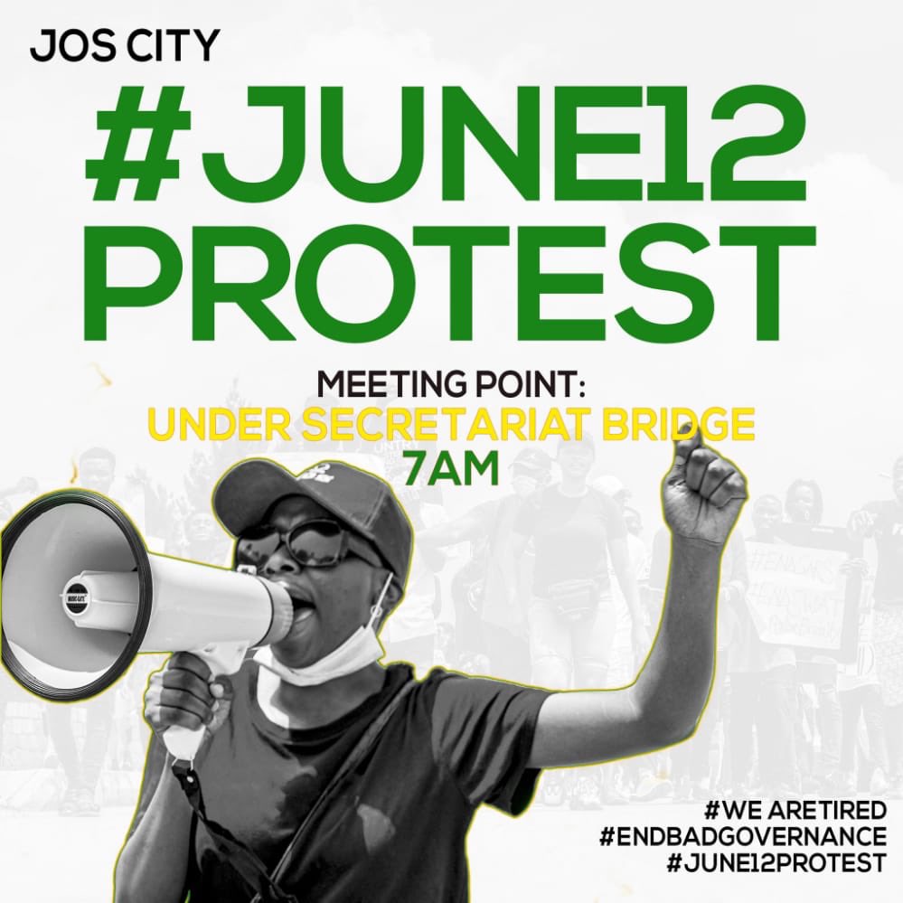 josendsars's tweet photo. #June12thProtest in Jos materials https://t.co/lIS8vOyOln