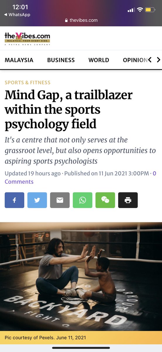 MindGapMY's tweet photo. One of our co-founder had the chance to talk to The Vibes about sports psychology! Click the link below to read more!!

https://t.co/jIZxyqO1EB https://t.co/LS3dEACFdY