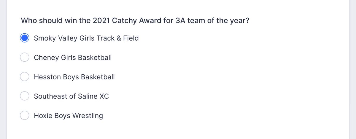 Catch It Kansas has their Catchy Awards Nomination list put together and <a href="/USD400SVHS/">Smoky Valley HS</a> is very well represented! I know who I’m voting for! 🙂
Check it out here: catchitkansas.com/2021/06/11/202…  (The category list is long, but you don’t have add a vote in every one.) Spread the word!
