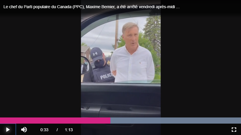 Volontariste's tweet photo. @randyhillier @CanadianPM @jkenney @fordnation But if, the same day, you speak in front of a crowd of about 10 people in a small town (Saint-Pierre-Joly, Manitoba), you get arrested.
Canada has a new political prisoner : Maxime Bernier
#cdnpoli #PPC #FreeMadMax https://t.co/VFb6jq1iRv