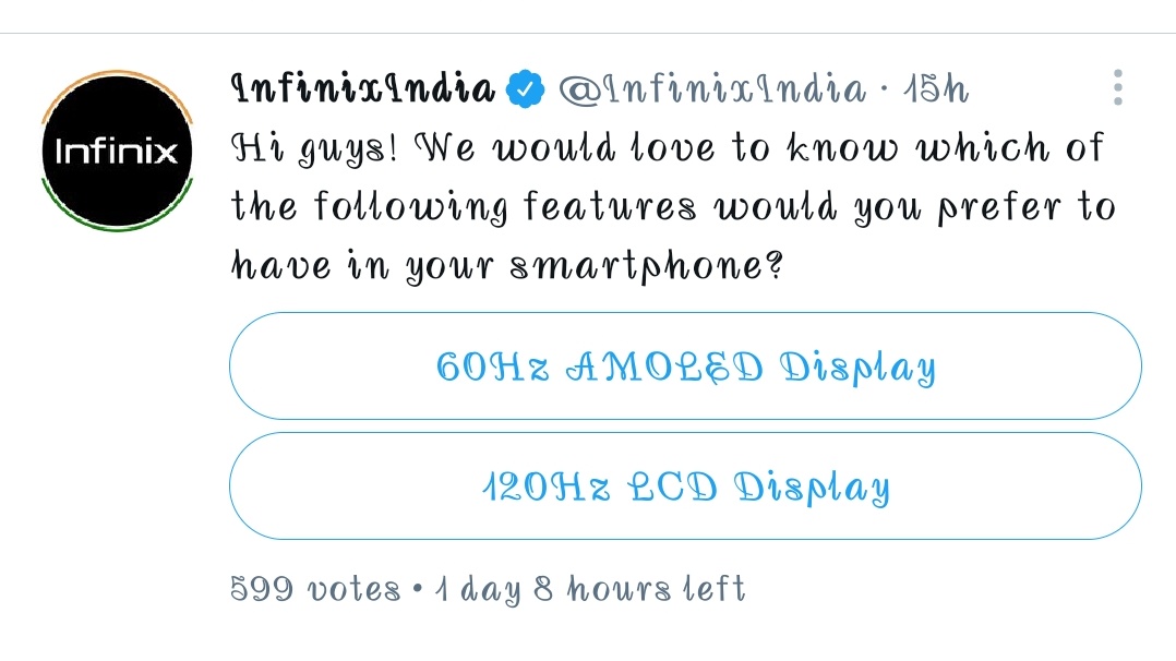 hydrotek175's tweet image. WoW! AMOLED Display Coming Soon in Infinix Phone #Infinix #hydrotek
@stufflistings @AmreliaRuhez 
@playfuldroid @mysmartprice