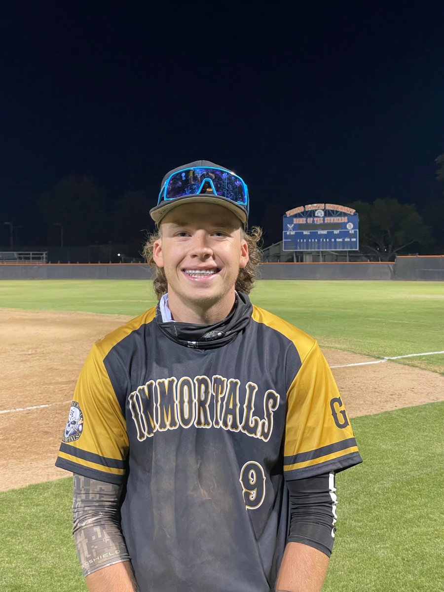 FiveToolCA's tweet photo. F: @ge_baseball Northern California 10, CBA Marlins National 1
PoG: @Munson2709 2-3, 3B, HR, 2 RBI
Pitcher: @ThomasjMeyer02 5 IP, 7K, 3H, R, 0 ER https://t.co/JVfGMe3yyK