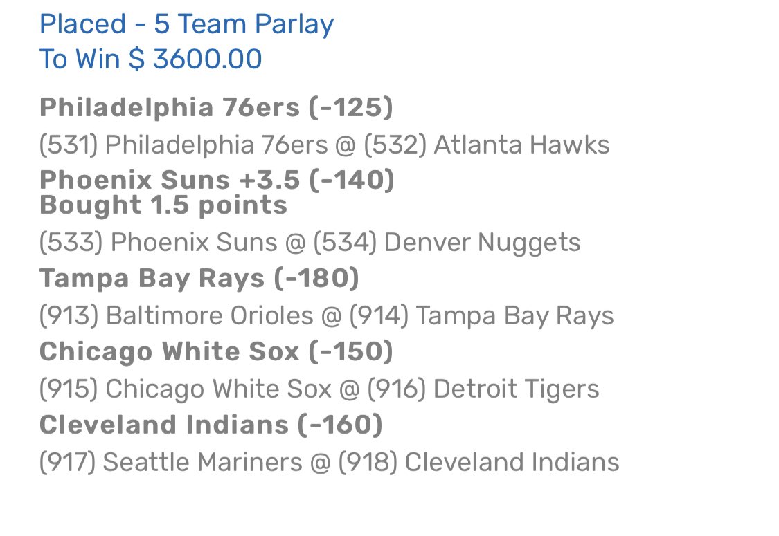 ParlayFrank's tweet image. THE MOTHERFUCKING DUB!!!!! Let’s goooooooooo!!!!!!