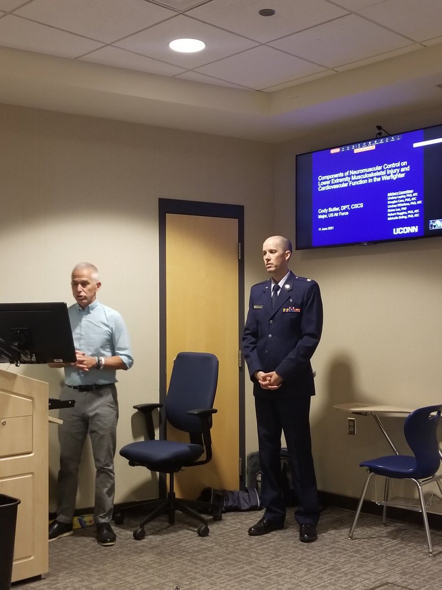 UConn SOAR (@uconn_soar) on Twitter photo Congrats to <a href="/CButler_PT/">Cody Butler</a> on defending his dissertation. Excellent job and in only 3 years!! #uconn Congrats to <a href="/CButler_PT/">Cody Butler</a> on defending his dissertation. Excellent job and in only 3 years!! #uconn