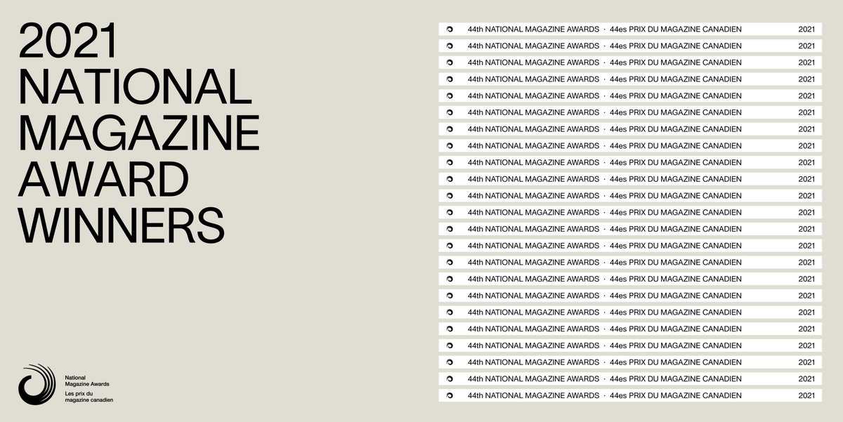 MagAwards's tweet image. Congratulations once again to all of the talented winners! Visit our website for the full list: buff.ly/3o6Iuu2 #NMA21