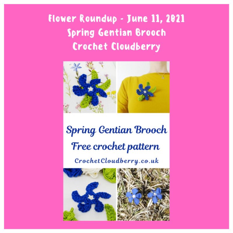 Day 11 of the FREE Crochet Flower Roundup has a new free pattern!

Day 11 features the Spring Gentian Brooch designed by Crochet Cloudberry @crochet_cloudberry

Visit the link in my Bio or copy the link below to get the beautiful free crochet pattern.

joscraftyhook.com/crochet-flower…