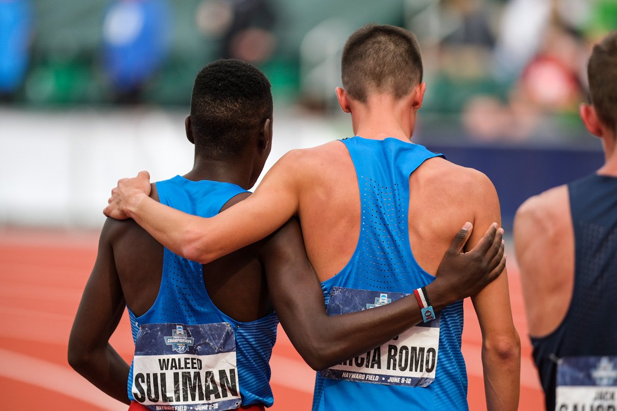Ole Miss Track & XC (@olemisstrack) on Twitter photo SO PROUD of this duo! 😭
@RunWaleed and <a href="/mariogarciaromo/">Mario García Romo</a> navigate a historically competitive NCAA 1500-meter final to score 🔟 points for the Rebel men!
3. Suliman - 3:37.30
5. Garcia Romo - 3:38.66
#HottyToddy SO PROUD of this duo! 😭
@RunWaleed and <a href="/mariogarciaromo/">Mario García Romo</a> navigate a historically competitive NCAA 1500-meter final to score 🔟 points for the Rebel men!
3. Suliman - 3:37.30
5. Garcia Romo - 3:38.66
#HottyToddy