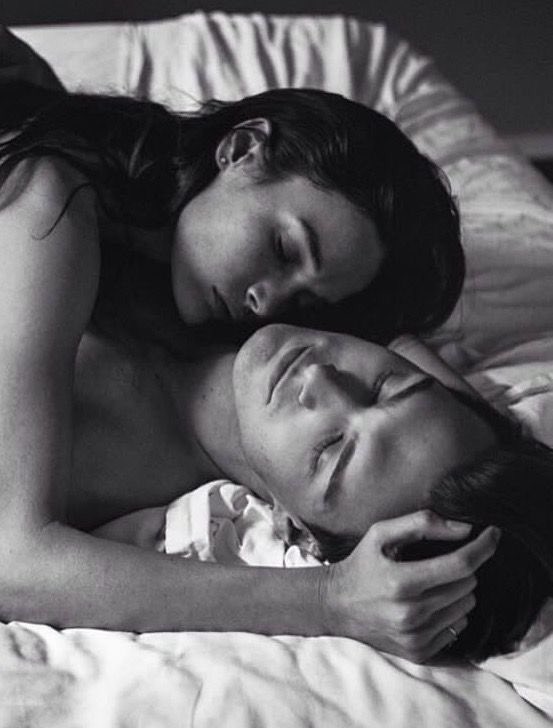 Holding her while she sleeps is a different kind of intimacy.